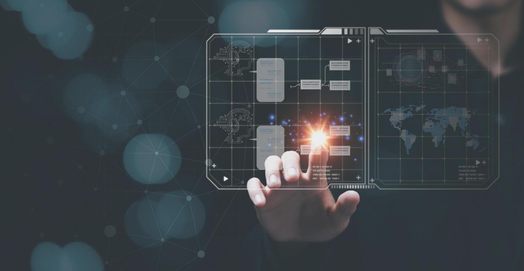 Специалист платформы Jouanto Veurevo за рабочим местом